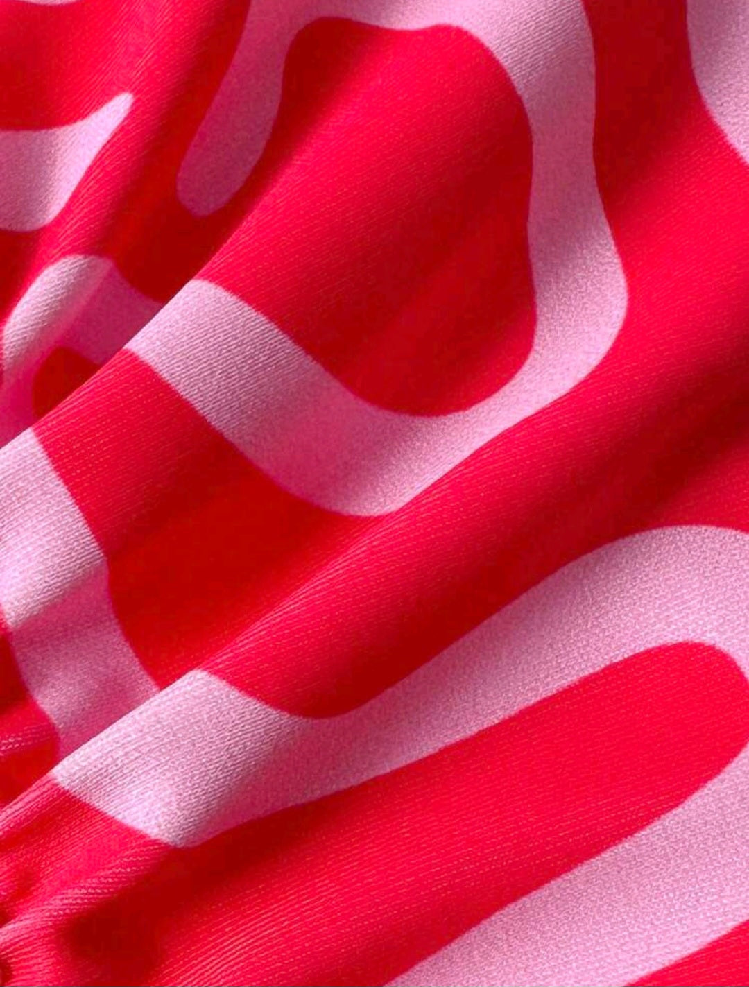 Bikini ajustável estampa rosa