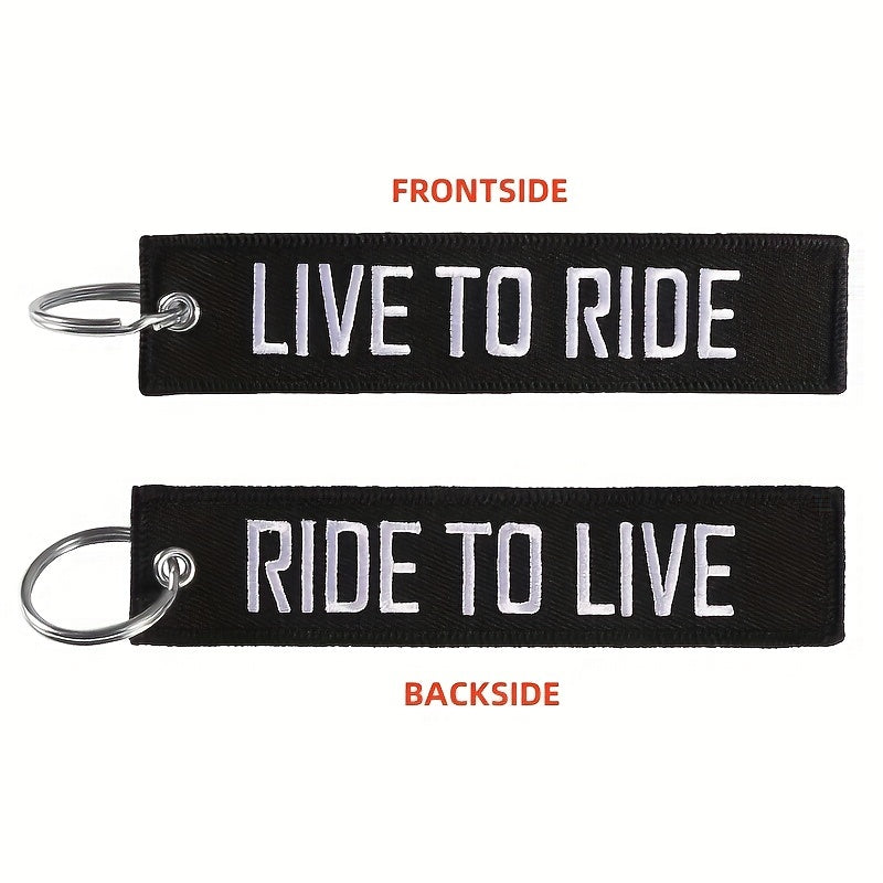 Porta-Chave Ride to Live/ Live to Ride