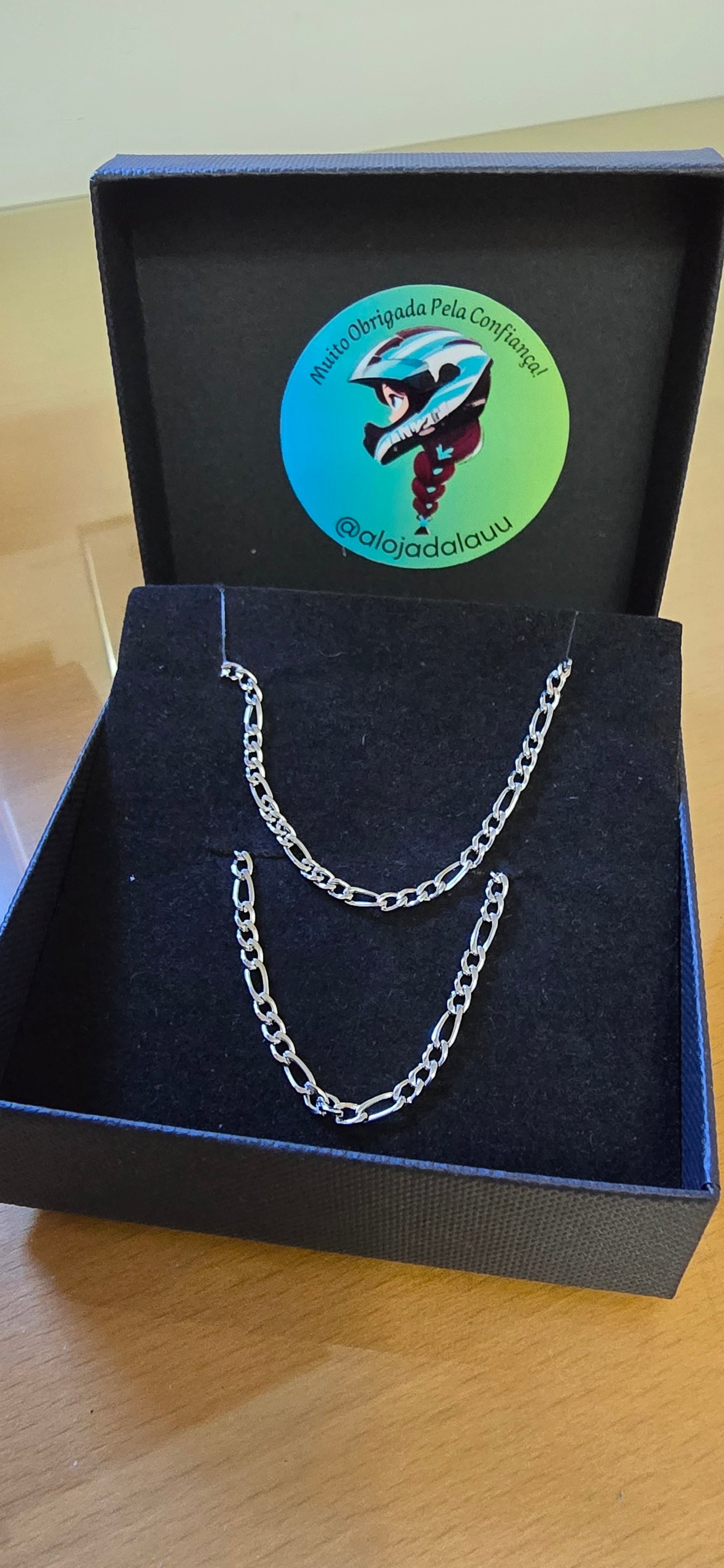 Conjuntos simples (colar e pulseira)