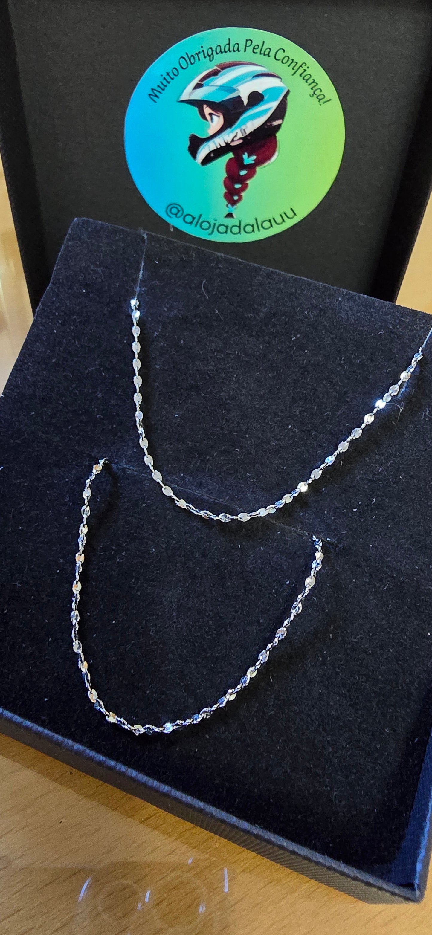 Conjuntos simples (colar e pulseira)