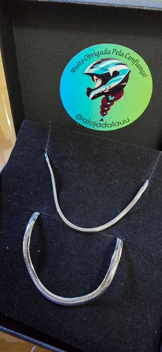 Conjuntos simples (colar e pulseira)