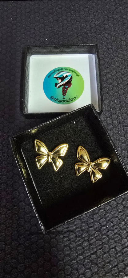 Brincos dourados