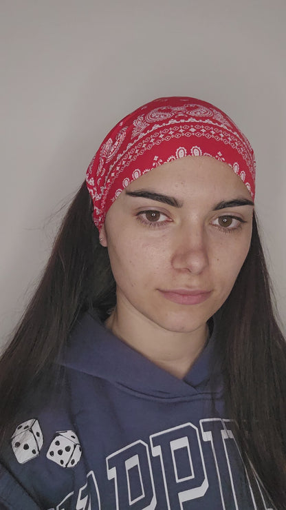Bandana para cabelo