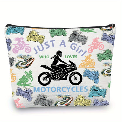 Necessaire "Just a girl who loves motocycles"
